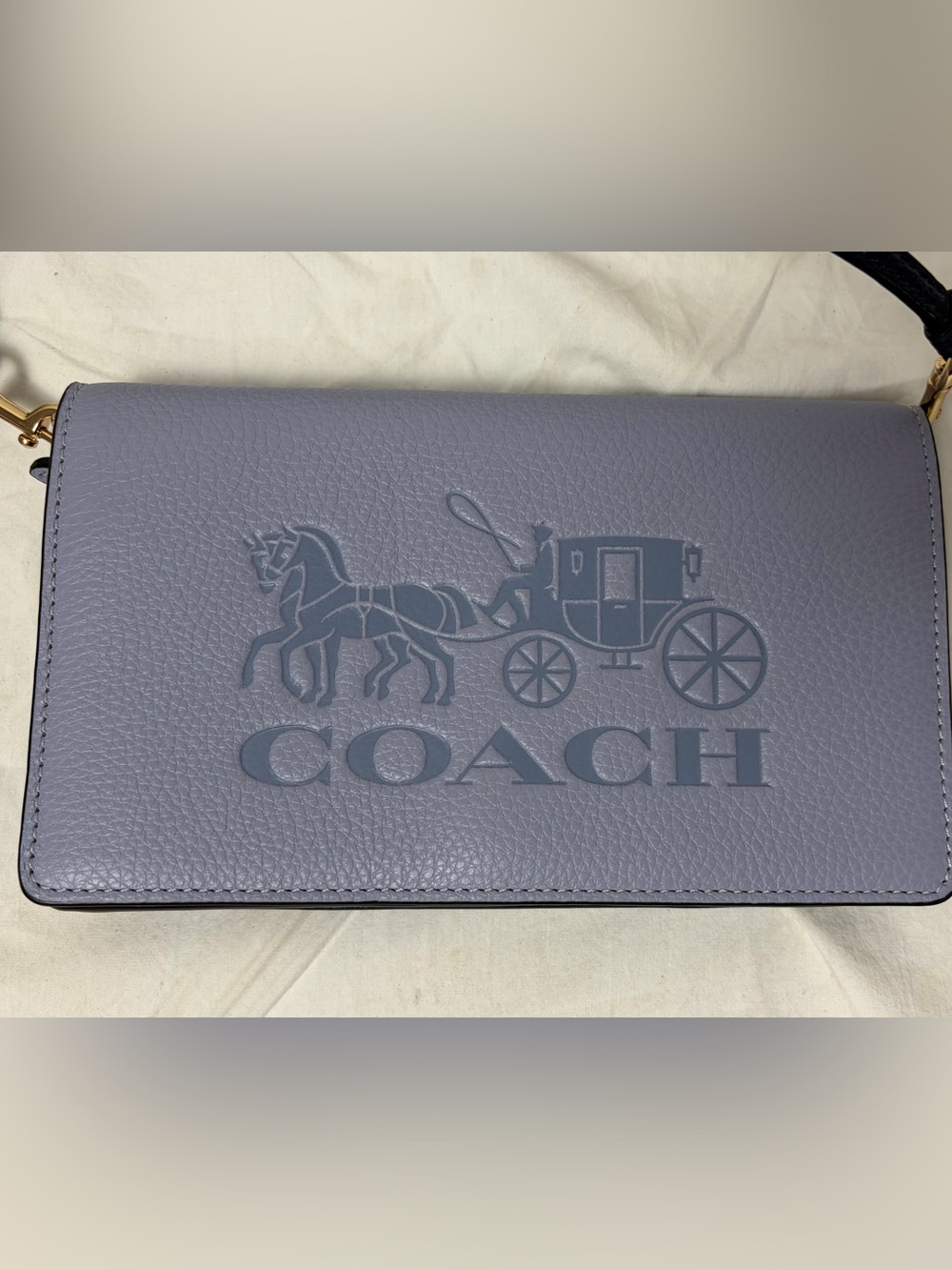Coach Anna Foldover Crossbody Clutch C5887 Twilight Multi NWT - Picture 3 of 10